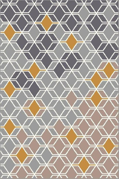 Dywan nowoczesny do salonu Agnella ZORK Popiel SOFT