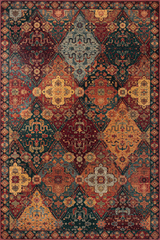 Dywan wełniany klasyczny do salonu Dywilan TORINO Rubin SUPERIOR