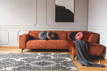 Dywan wełniany do salonu Agnella JOLENE Biały AGNUS