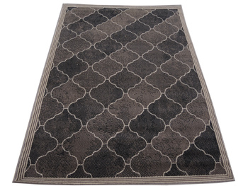 Dywan nowoczesny do salonu ROYAL Choco LUNA