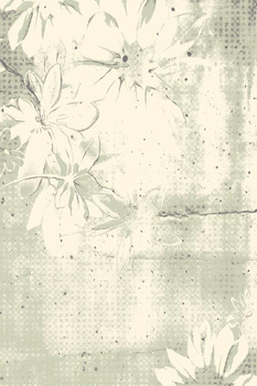 Dywan wełniany do salonu Agnella FRESCA Miętowy Kremowo Zielony ISFAHAN