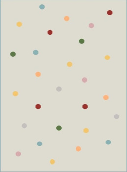 Dywan nowoczesny do salonu DOTZ Len EDEN