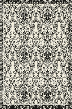 Dywan nowoczesny do salonu PALATIO Czarny OPTIMAL