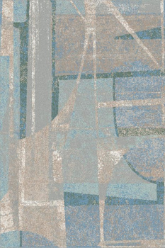 Dywan nowoczesny do salonu Agnella FD JASPER Błękit Zielono Niebieski SENSI