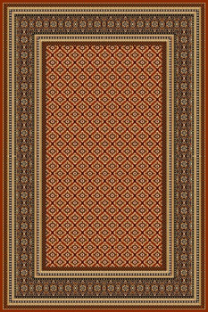 Dywan klasyczny do salonu APIUM Terakota STANDARD