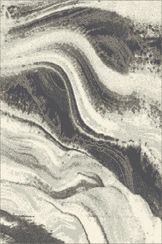 Dywan wełniany do salonu HIRO Popielaty MAGIC