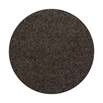 Dywan nowoczesny do salonu KARO Brązowy Koło NIZZA