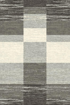 Dywan wełniany nowoczesny do salonu SPLIT Szary NATURAL