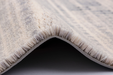 Dywan wełniany do salonu Agnella BALDO Biały CALISIA