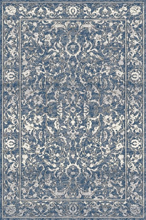 Dywan wełniany do salonu Agnella ANATO Navy Niebieski CALISIA