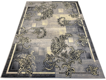 Dywan nowoczesny do salonu FLORA 230 Szary KATLA