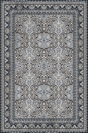 Dywan wełniany do salonu Agnella KISSA Czarny AGNUS