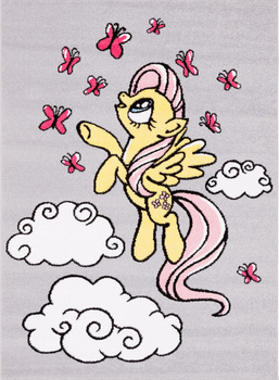 Dywan dziecięcy Agnella SHY Popiel HAPPY