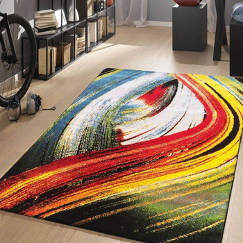 Dywan nowoczesny do salonu ŚWIATŁOWÓD Wielokolorowy 21 PICASSO