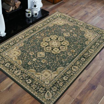 Dywan klasyczny do salonu TURYN Zielony 03 EXCLUSIVE