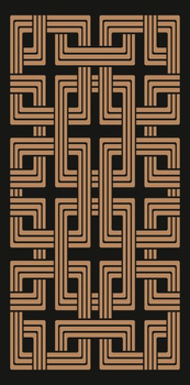 Dywan nowoczesny do salonu PERKOST Czarny STANDARD