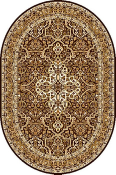 Dywan klasyczny do salonu LAURUS Owal Beż STANDARD