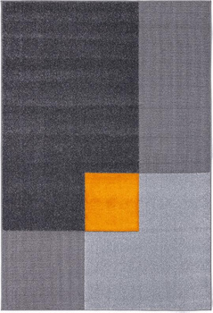 Dywan nowoczesny do salonu NELIO Złoty METEO