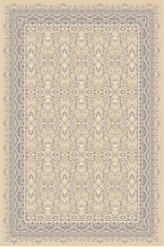 Dywan wełniany do salonu GARDA Piaskowy ISFAHAN