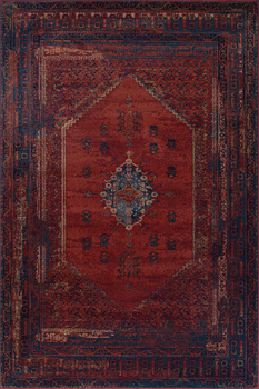 Dywan wełniany klasyczny do salonu Dywilan MISTIK Red Bordowy SUPERIOR