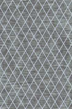 Dywan nowoczesny płaskotkany do salonu BLANDI Szary CHENILLE