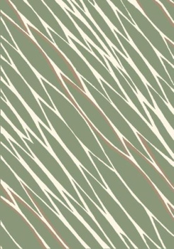 Dywan nowoczesny do salonu ERIA Jasny Zielony ROCK