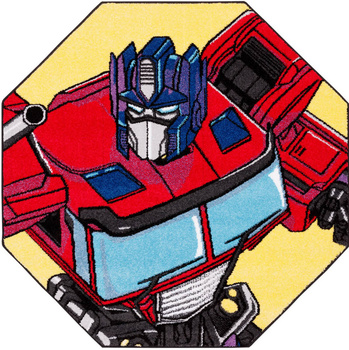 Dywan dziecięcy PRIME Czerwony TECH