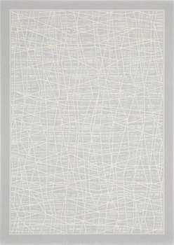 Dywan wełniany do salonu Agnella AVIOR Szary GALAXY