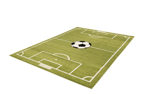 Dywan dla dzieci Agnella HOP Kiwi Zielony Boisko Piłka Nożna FUNKY TOP