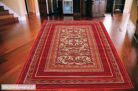 Dywan klasyczny do salonu ARALIA Bordo STANDARD