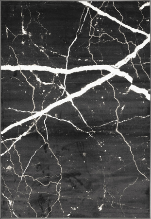 Dywan nowoczesny do salonu BLACKY Antracyt SOFT SHRINK