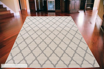 Dywan nowoczesny do salonu MAROKO Beż Kawa ALFA