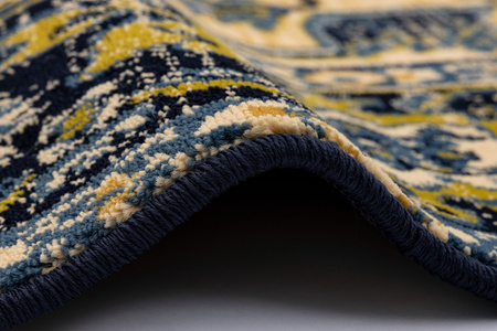 Dywan nowoczesny do salonu FD Agnella KORAB Granatowy STANDARD