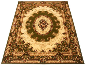 Dywan klasyczny do salonu JAKE 5889 Zielony YEMEKES