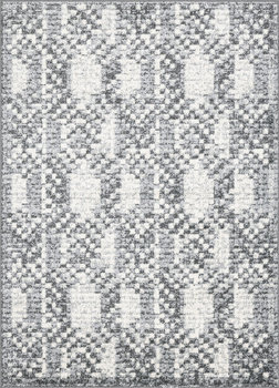 Dywan nowoczesny do salonu Agnella KRAFT Szary AVANTI