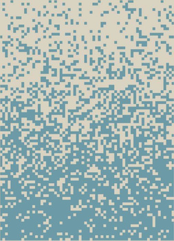 Dywan nowoczesny do salonu GRAIN Niebieski LOFTY