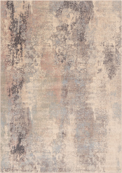 Dywan wełniany do salonu Agnella RENZO Różany ISFAHAN