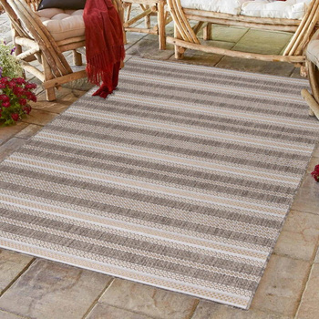 Dywan nowoczesny in-outdoor AKRO Beżowy SUNNYS
