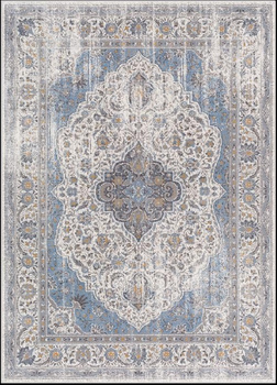 Dywan klasyczny do salonu SKJERN Popiel SOFT