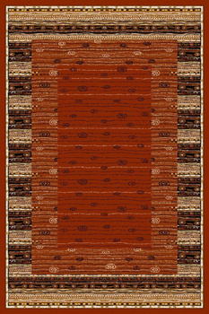 Dywan nowoczesny do salonu KAREN Terakota STANDARD