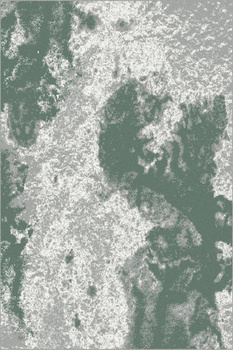 Dywan nowoczesny do salonu Agnella FD NITA Zielono Szary SENSI