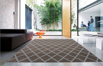 Dywan nowoczesny do salonu MAROKO Ciemny Brąz ALFA