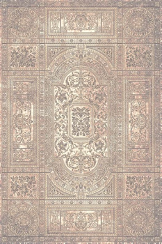 Dywan wełniany do salonu TIMANDRA Różany ISFAHAN
