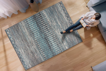 Dywan nowoczesny do salonu JUTA Turkus ALFA