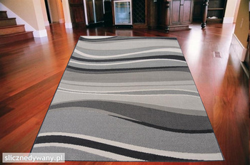 Dywan do salonu Fala Popiel ALFA