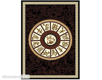 Dywan nowoczesny do salonu Chiński Rok ALFA