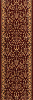 Dywan wełniany do salonu ITAMAR Rubin Chodnik ISFAHAN