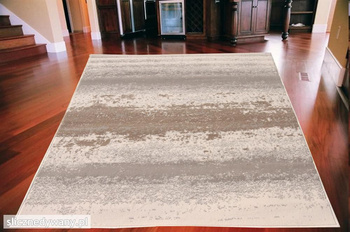 Dywan nowoczesny do salonu Glas Krem ALFA