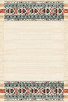 Dywan wełniany do salonu TEZUME Jasny beż ISFAHAN