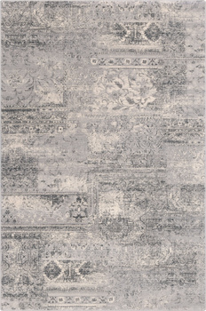 Dywan wełniany do salonu KORIST Jasny Szary ISFAHAN